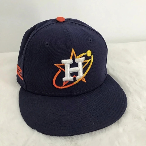 Houston Astros 2022 City Connect New Era 59Fifty Cap Baseball Hat Size 6 7/8 - Picture 1 of 10